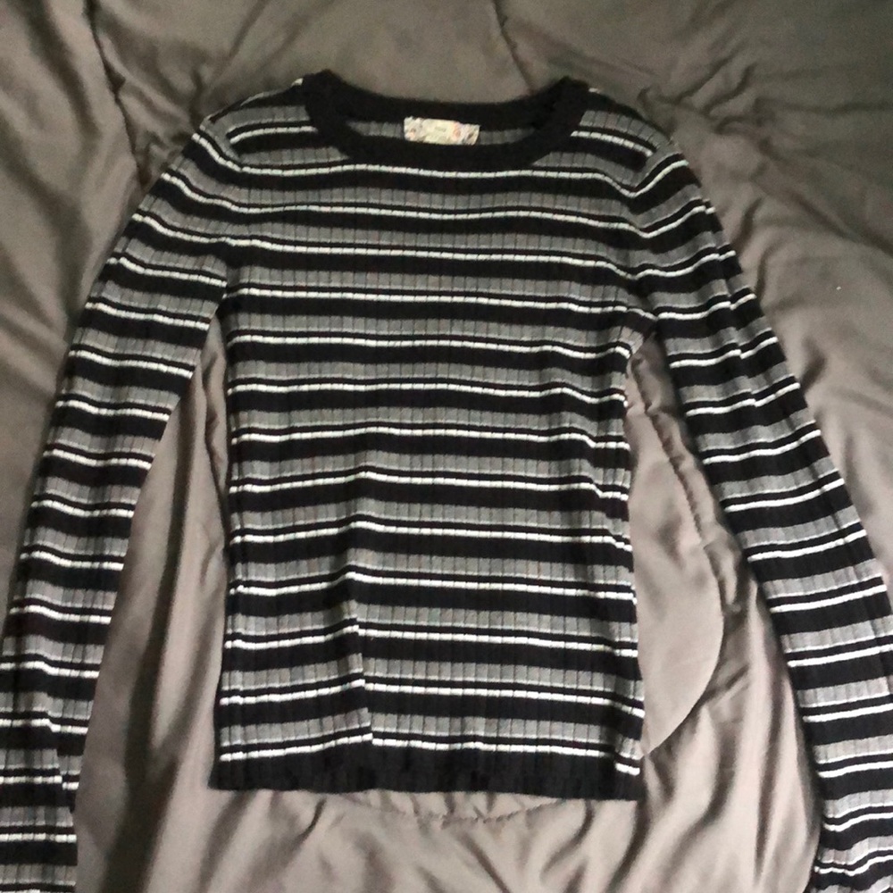 Pink republic striped shirt
